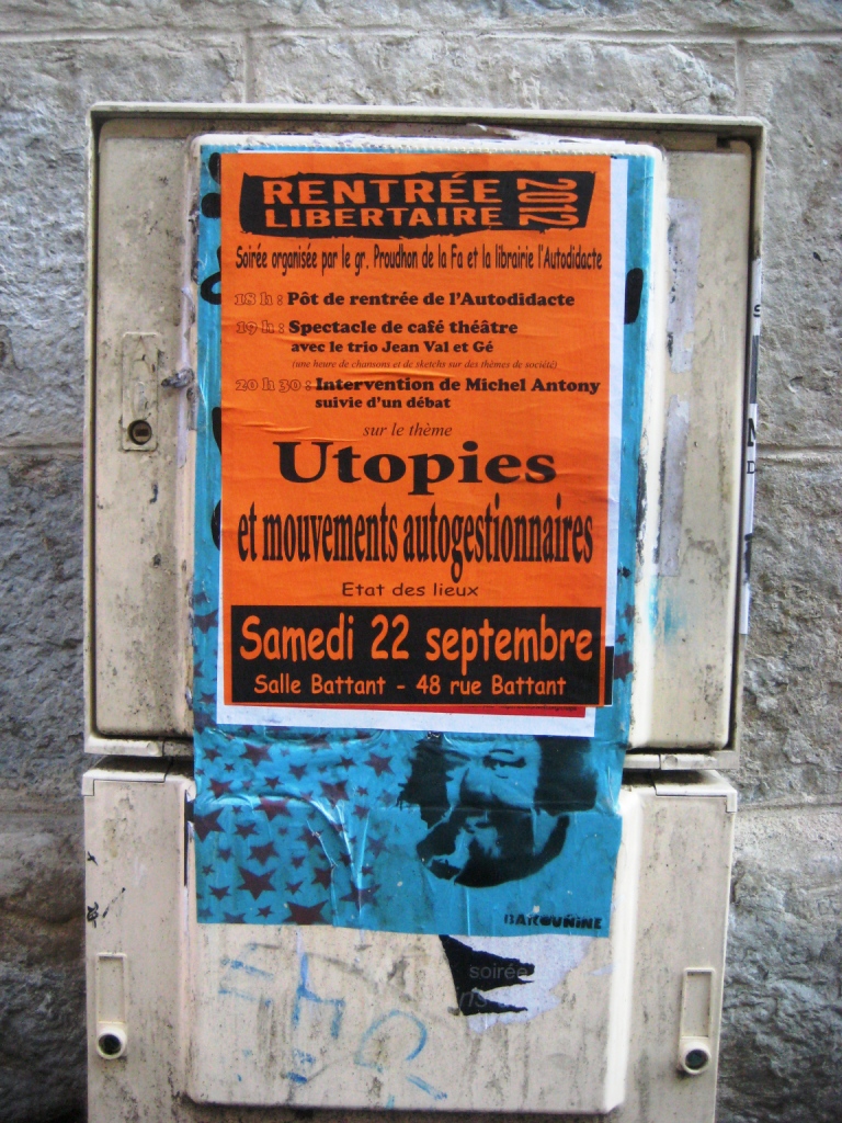besancon Rentrée Libertaire samedi 22 septembre 2012