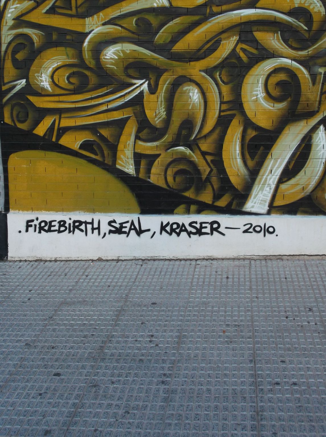 cartagena - Firebirth, Seal, Kraser - streetart