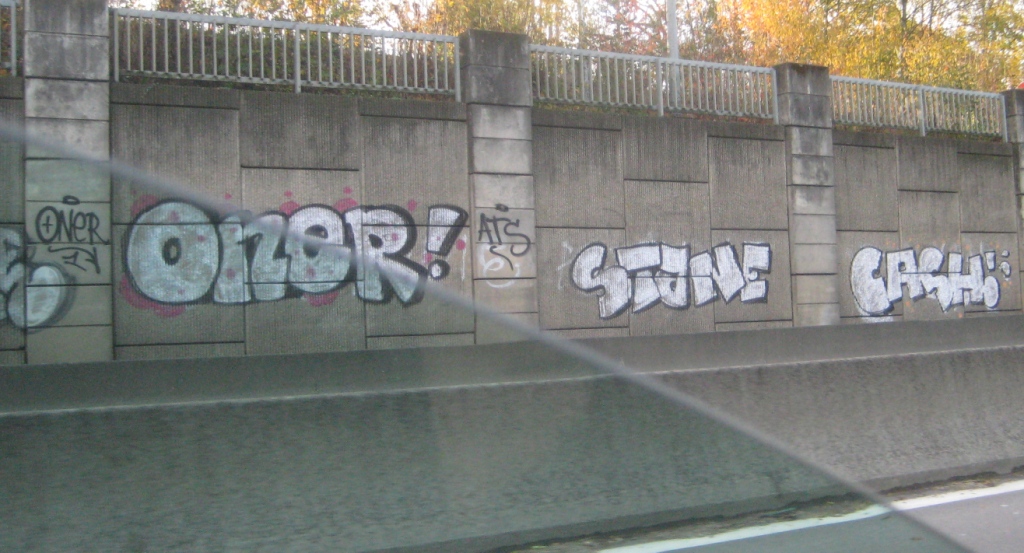 Oner Stane Cash - graffiti- besancon - Nov 2012