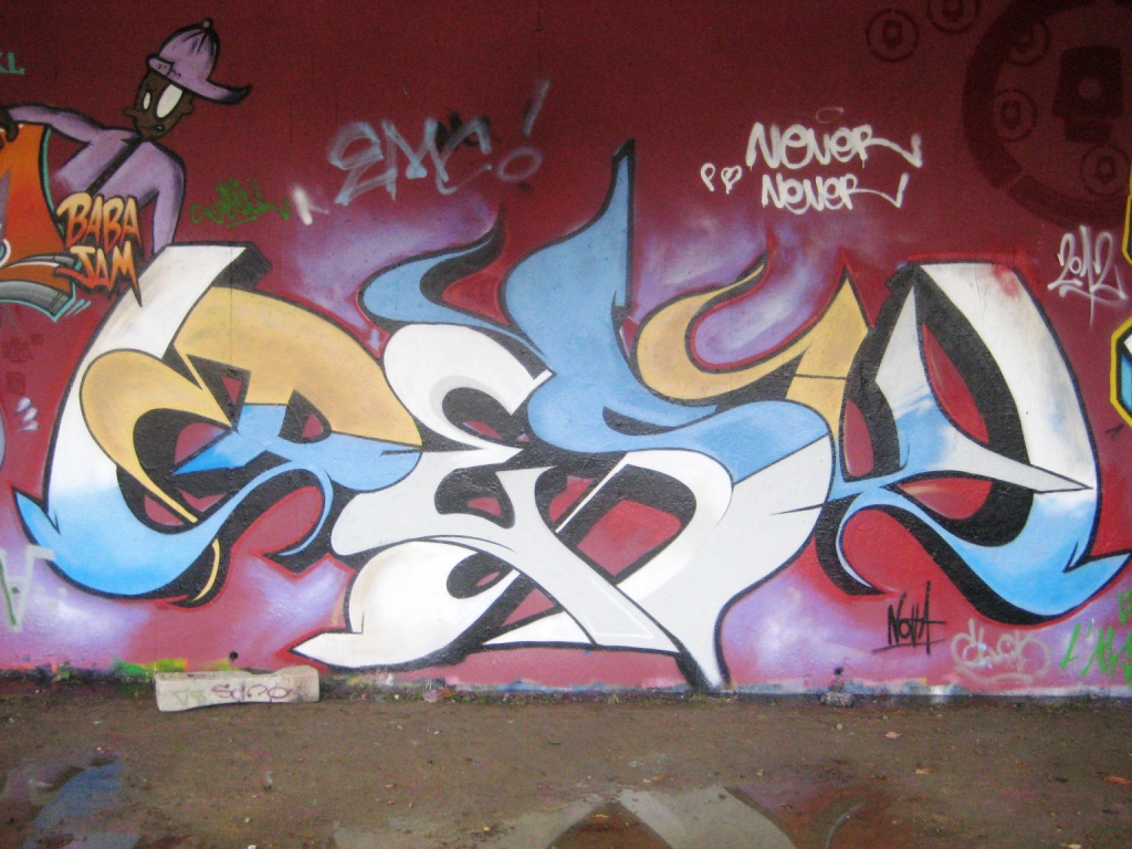 BABA JAM - graffiti - Besancon - nov 2012 Desu (1)