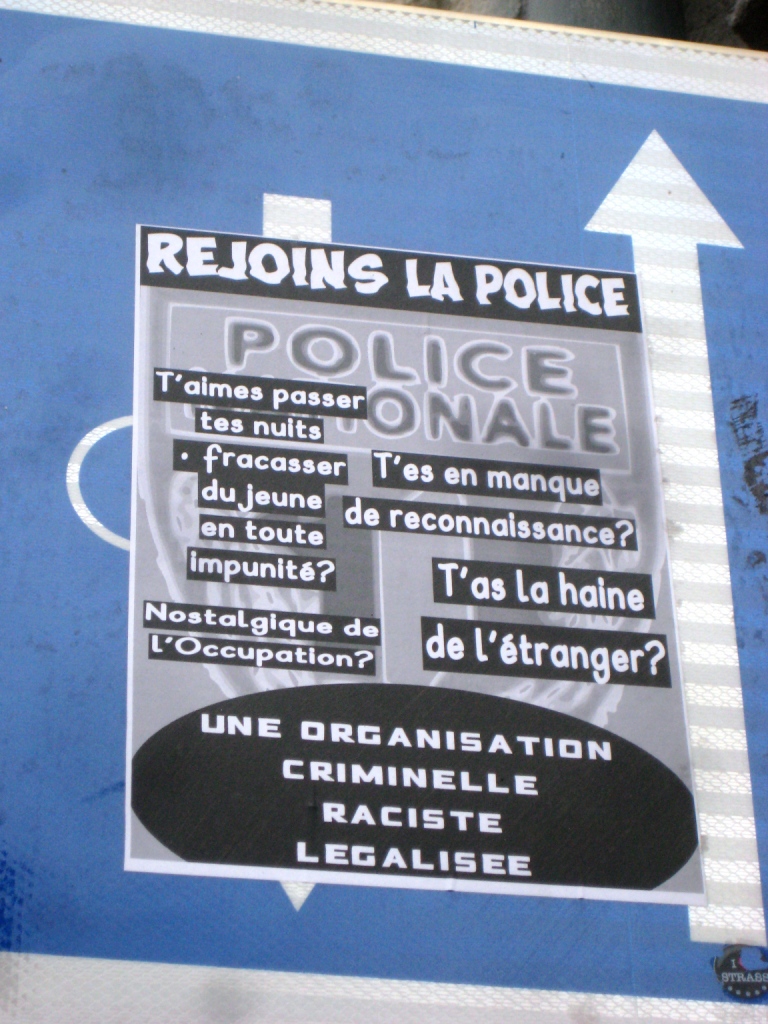 besancon 10.12.12 affiche - antipolice