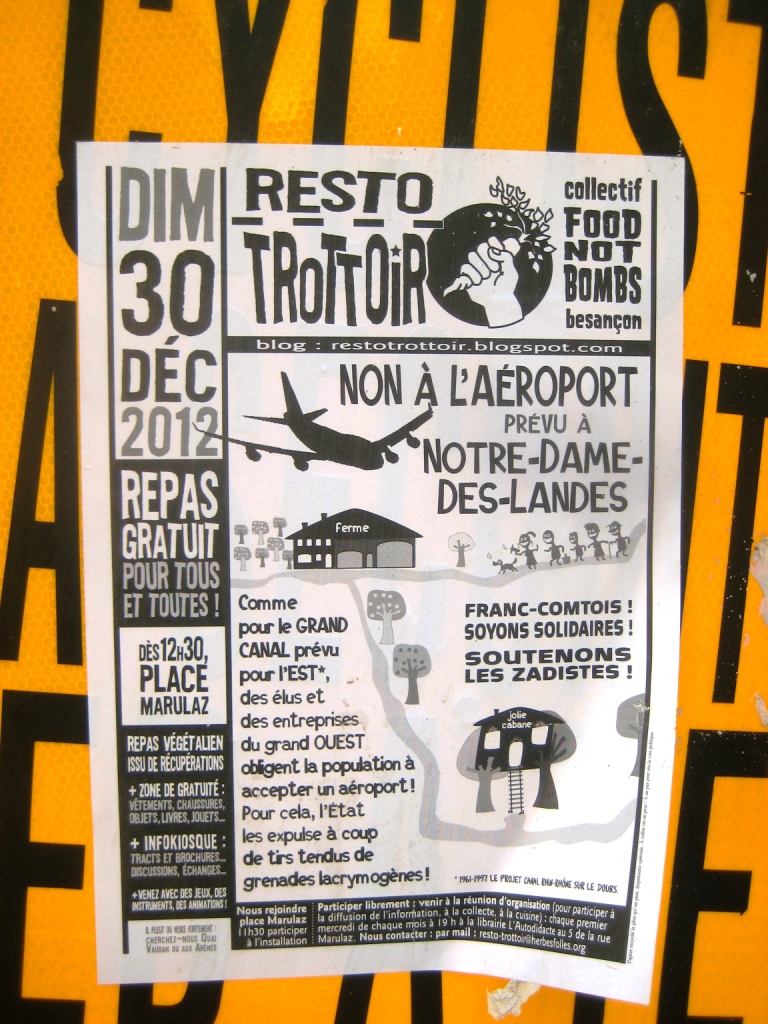 besancon affiche resto trottoir décembre 2012