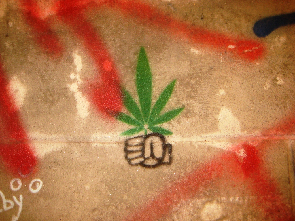 strasbourg 03.12.12 Ps cannabis stencil