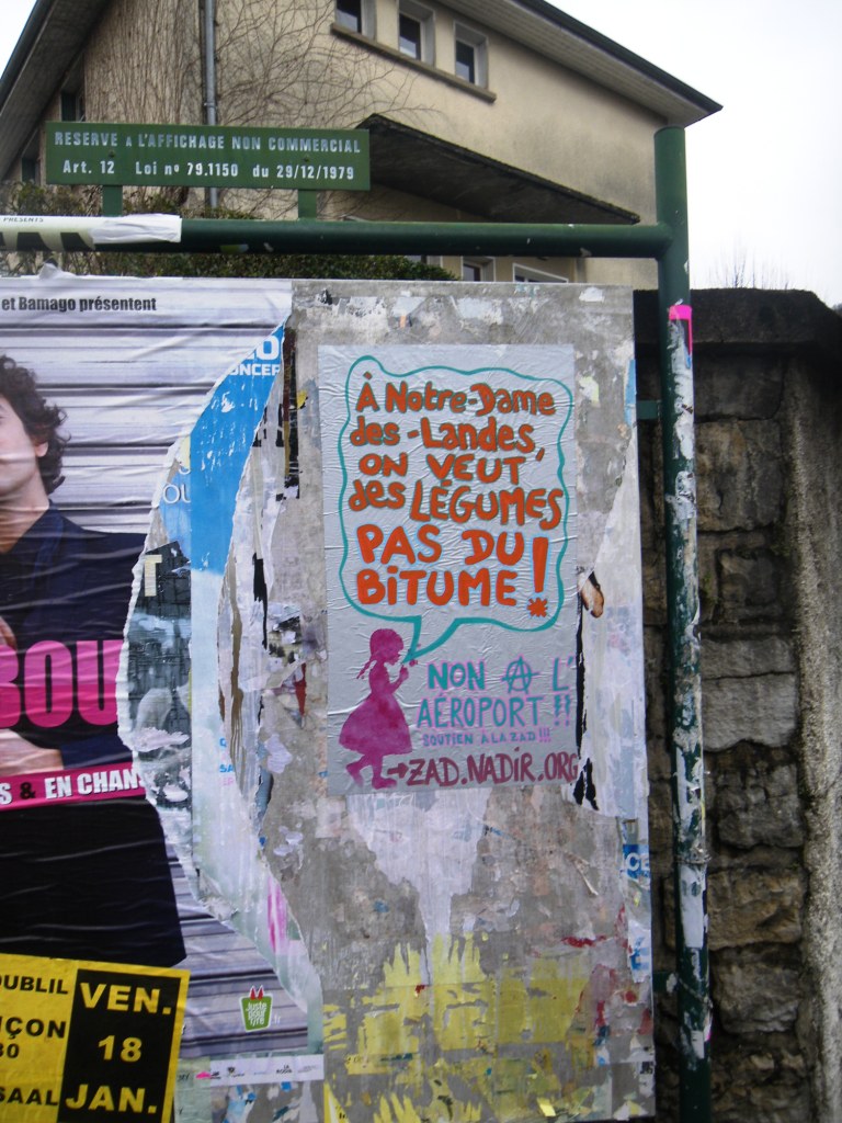 03.01.13 affiche soutien ZAD -  Besancon - des legumes pas du bitume