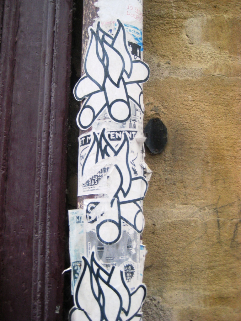 METZ 08.01.2013 STREET ART  feu de bois