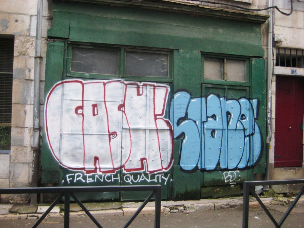 graffiti - besancon janvier 2013 - Cash, Stane