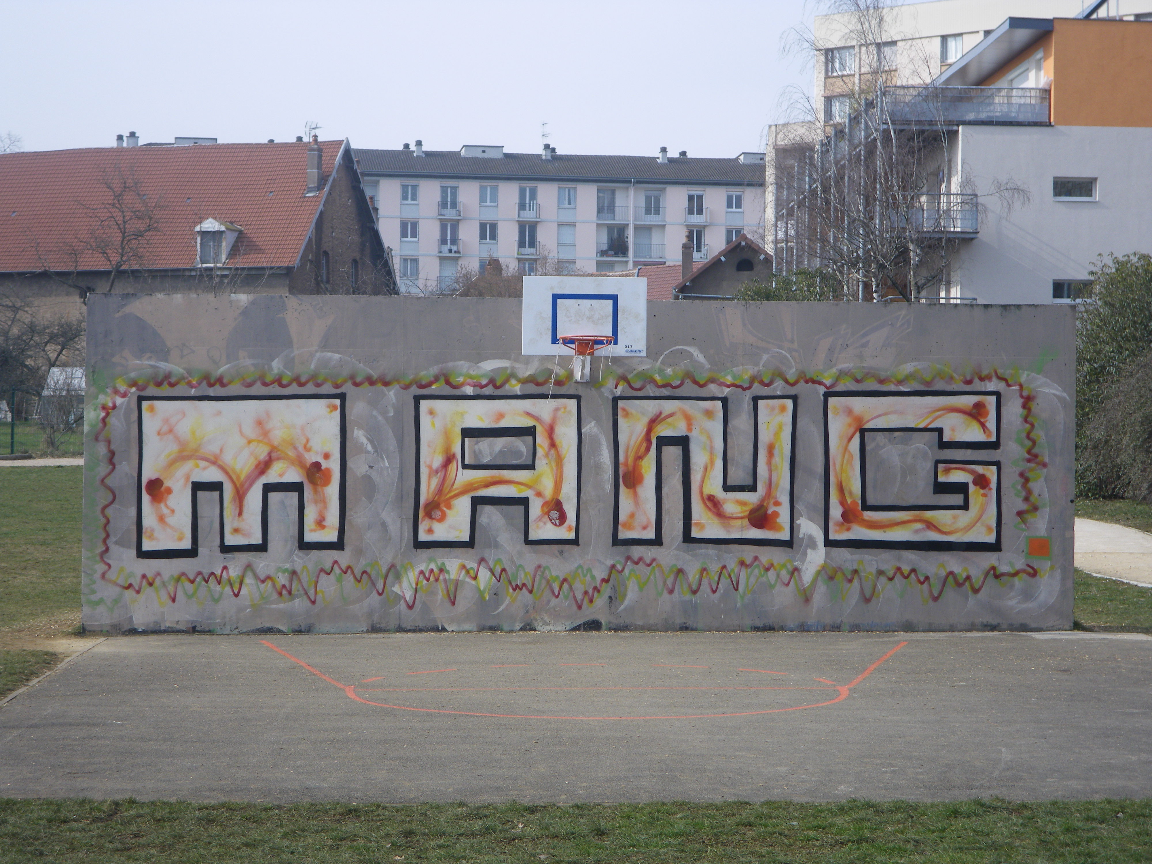 MANG - graffiti - besancon - Mars 2013