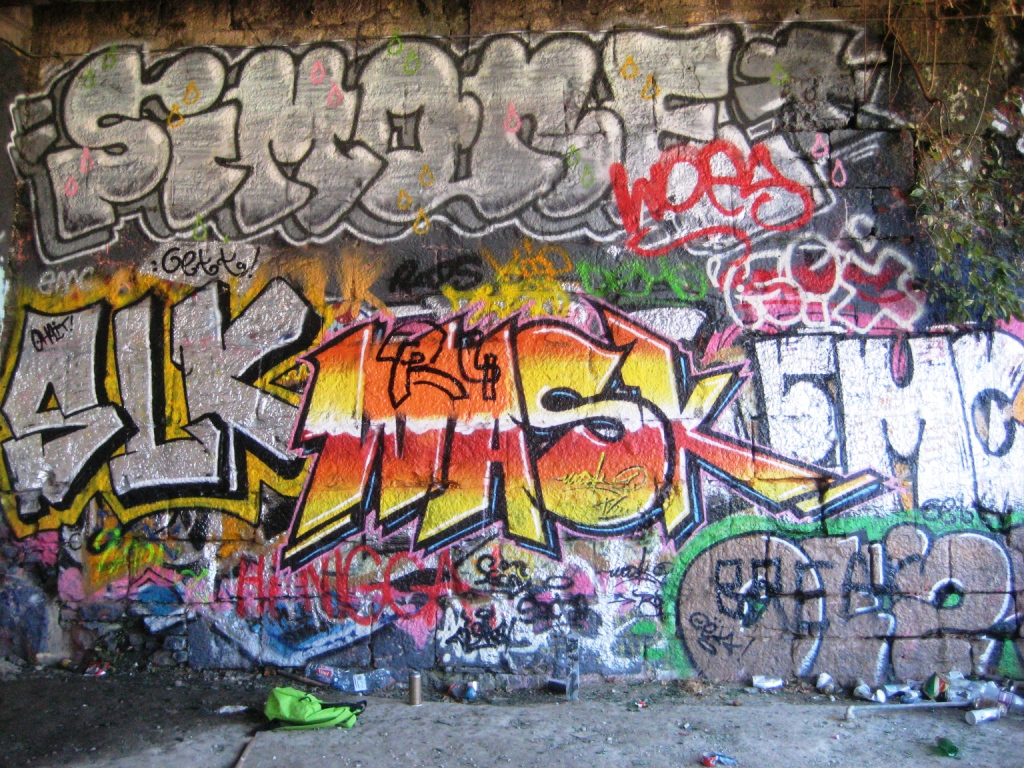 simone, woes, slk, maskO, EMC, Oezt - graffiti - besancon sept 2013 (2)