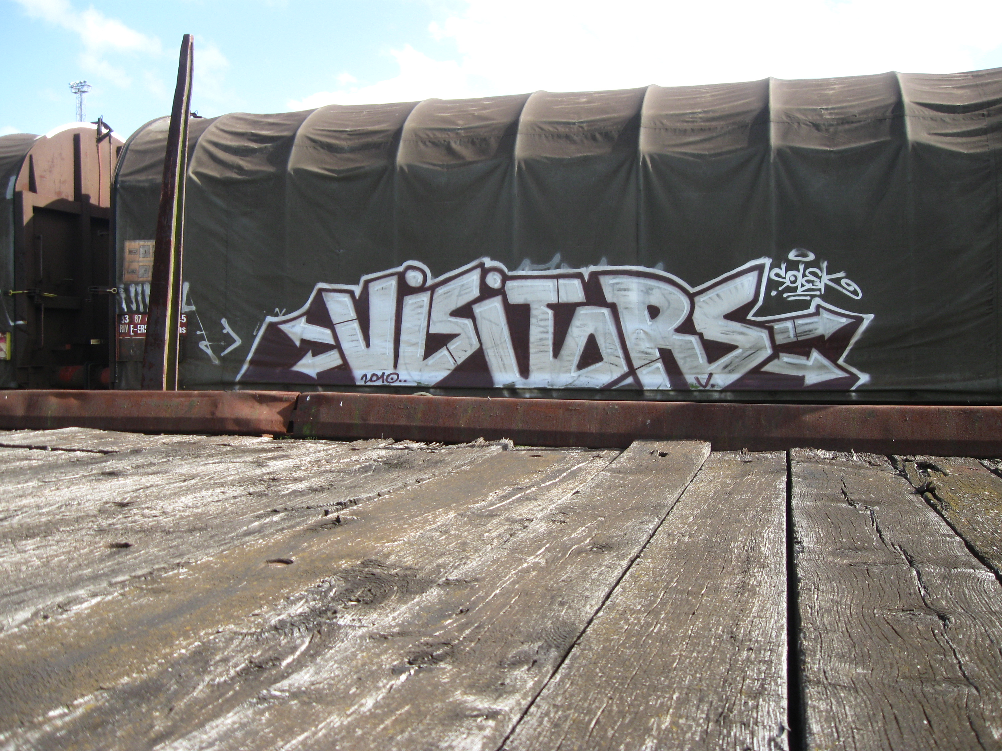 graffiti Rennes Aout 2012 Visitors - train