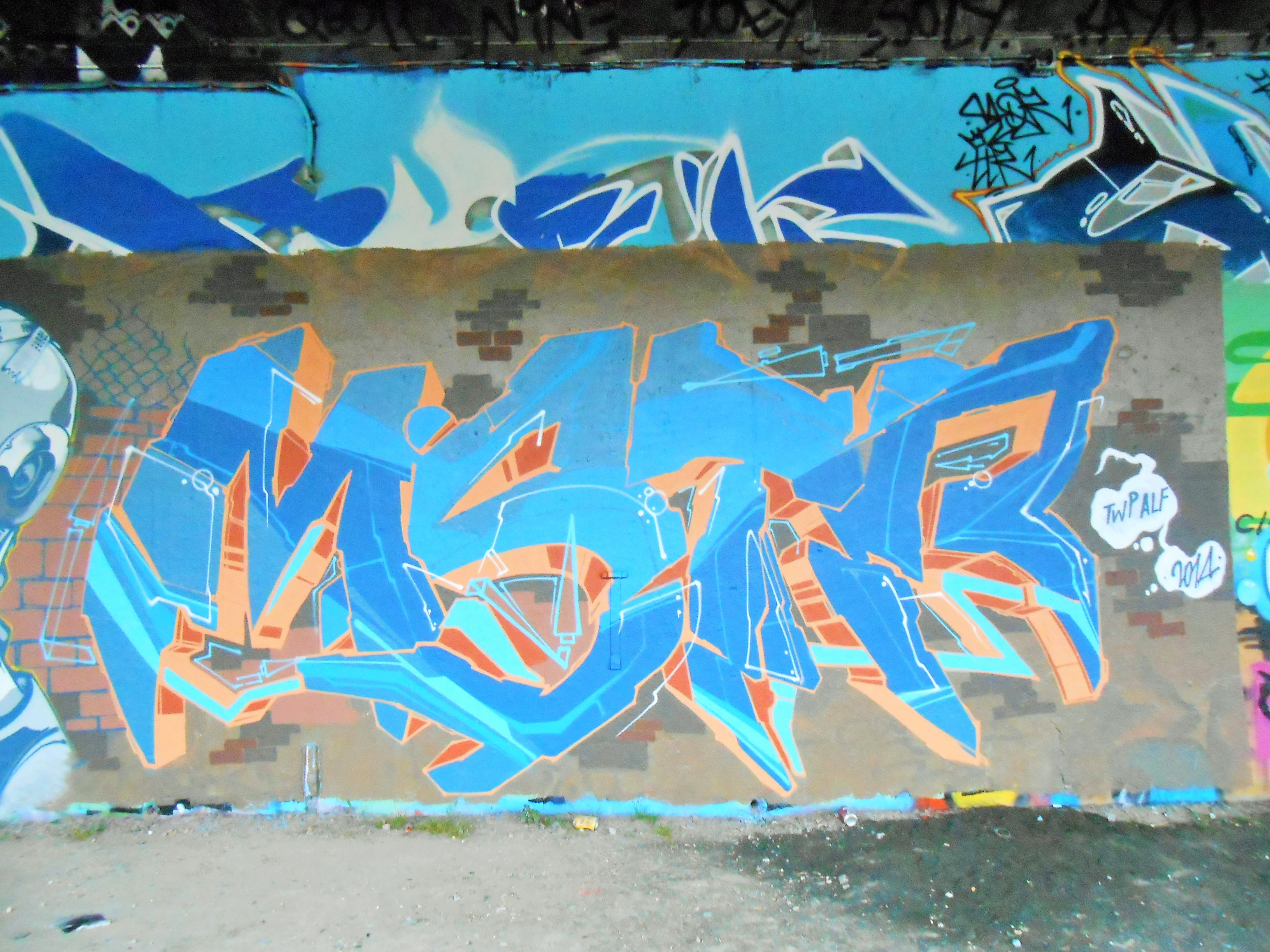 Wask, Mstr - Graffiti - Besancon - mai 2014 (4)