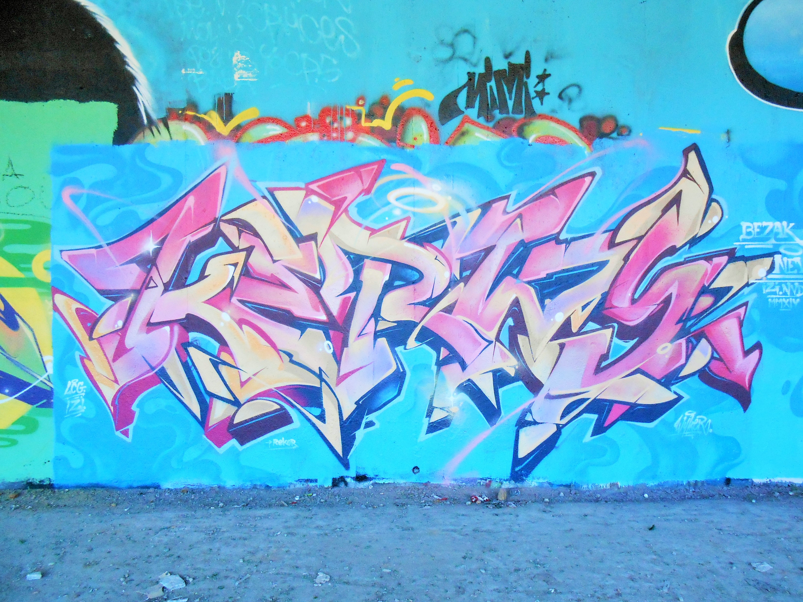 Wyker, Gofret - Graffiti - Besancon - mai 2014 (2)