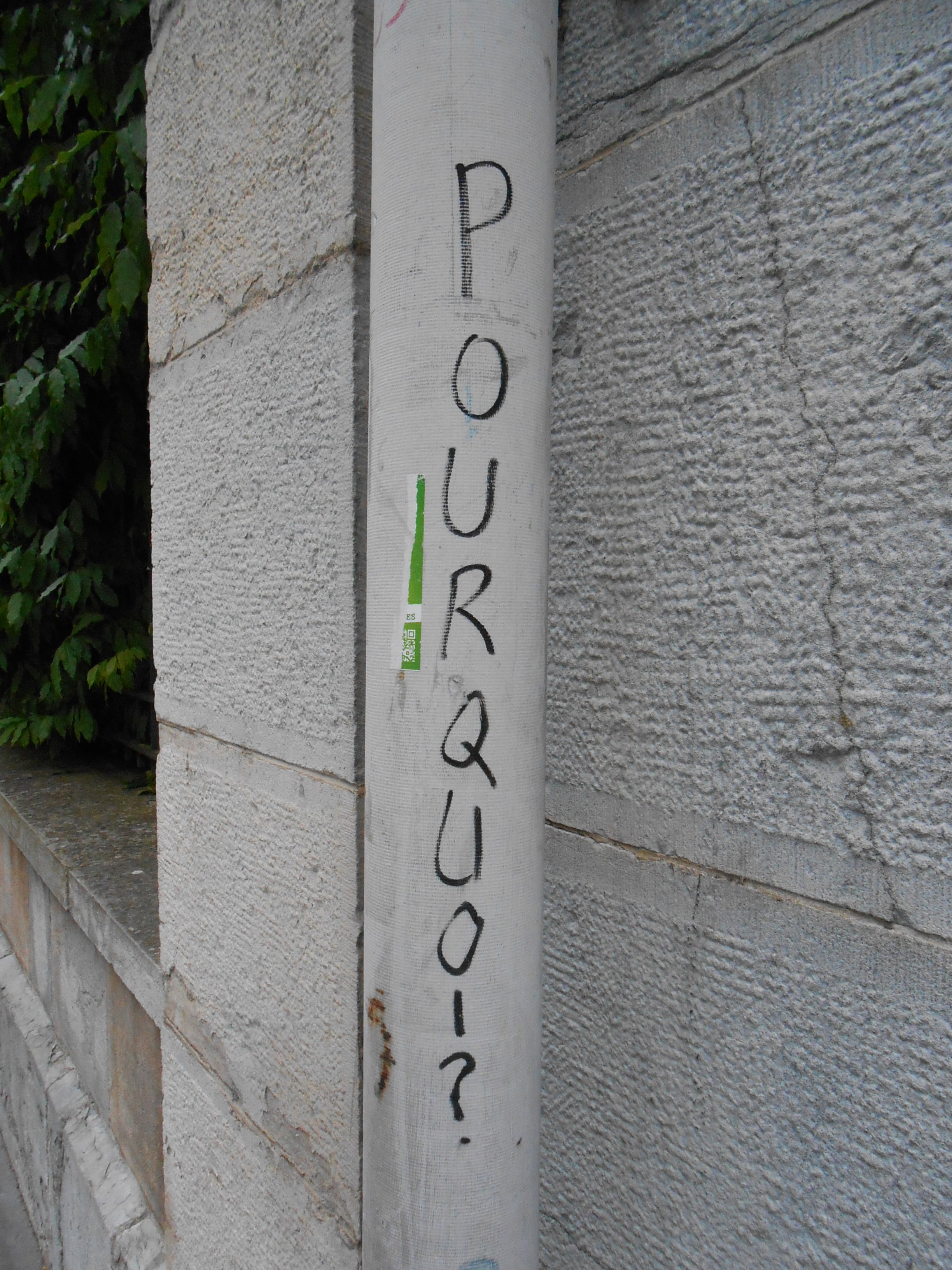 pourquoi - gouttière - besancon mai 2014