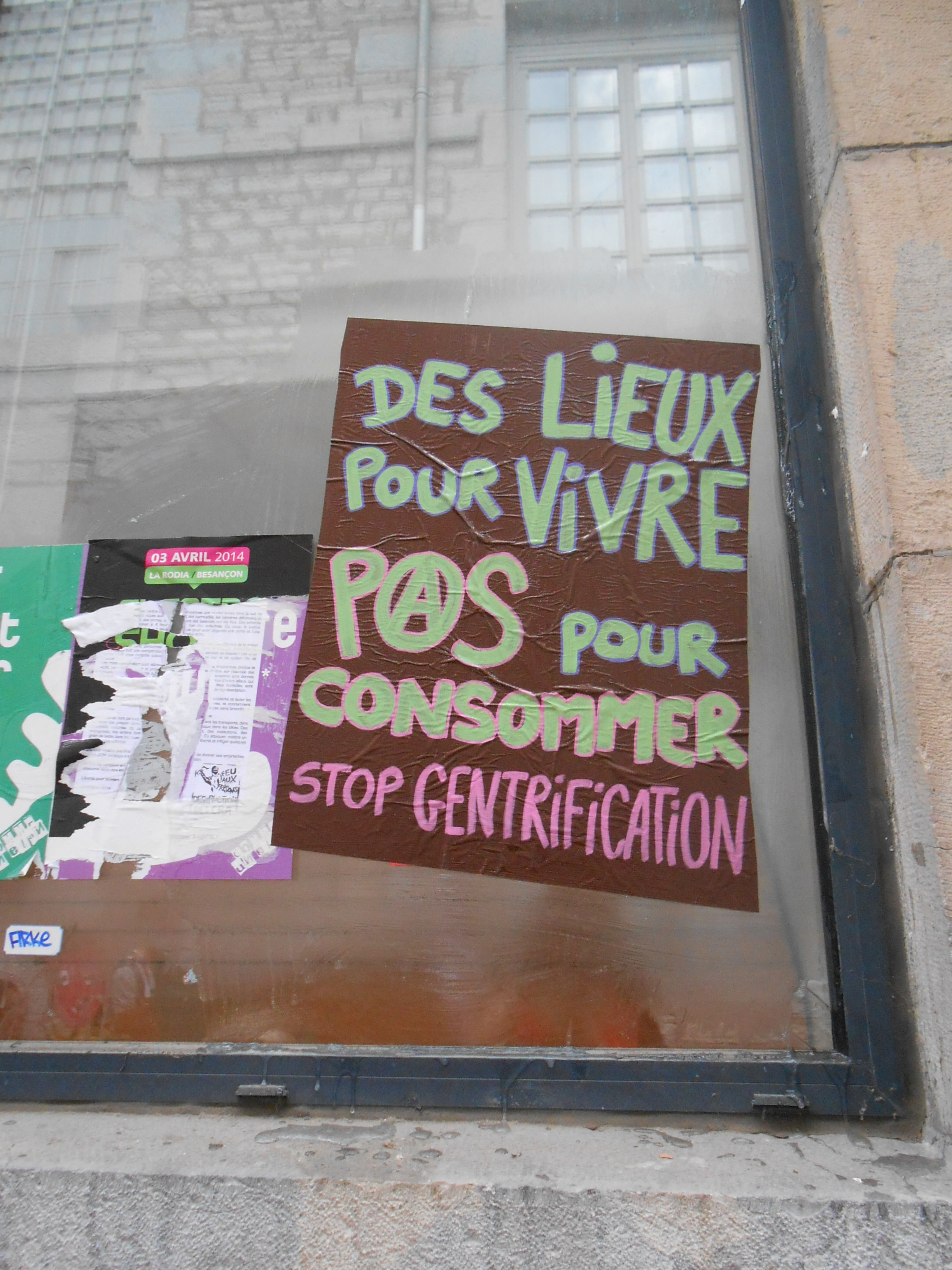 besancon, juin 2014 stop gentrification