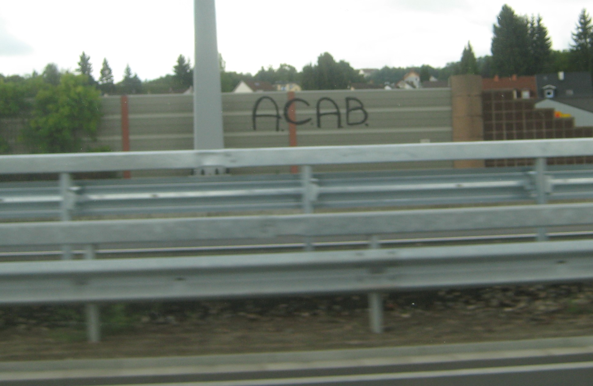 allemagne, aout 2014 -ACAB - tag