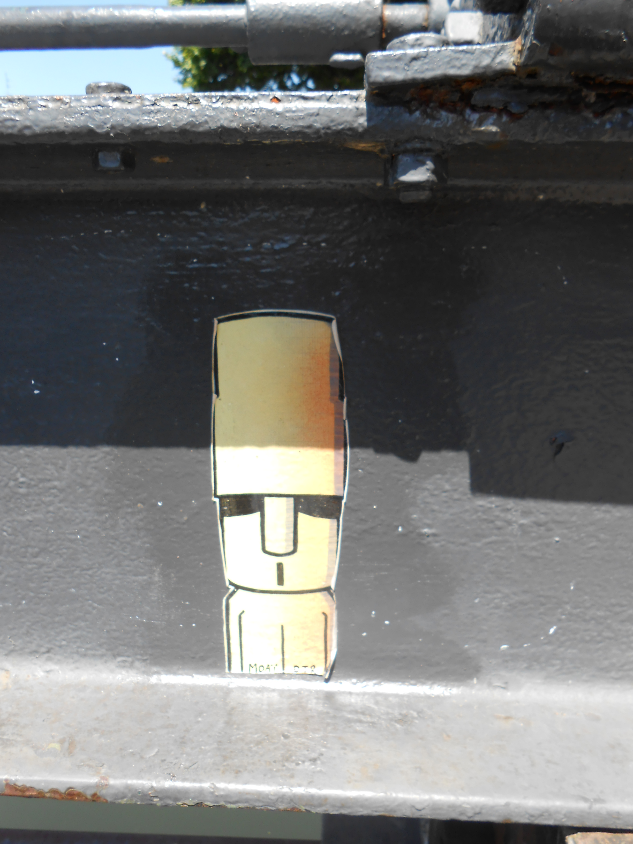 strasbourg - 03.07.14 Moai, sticker