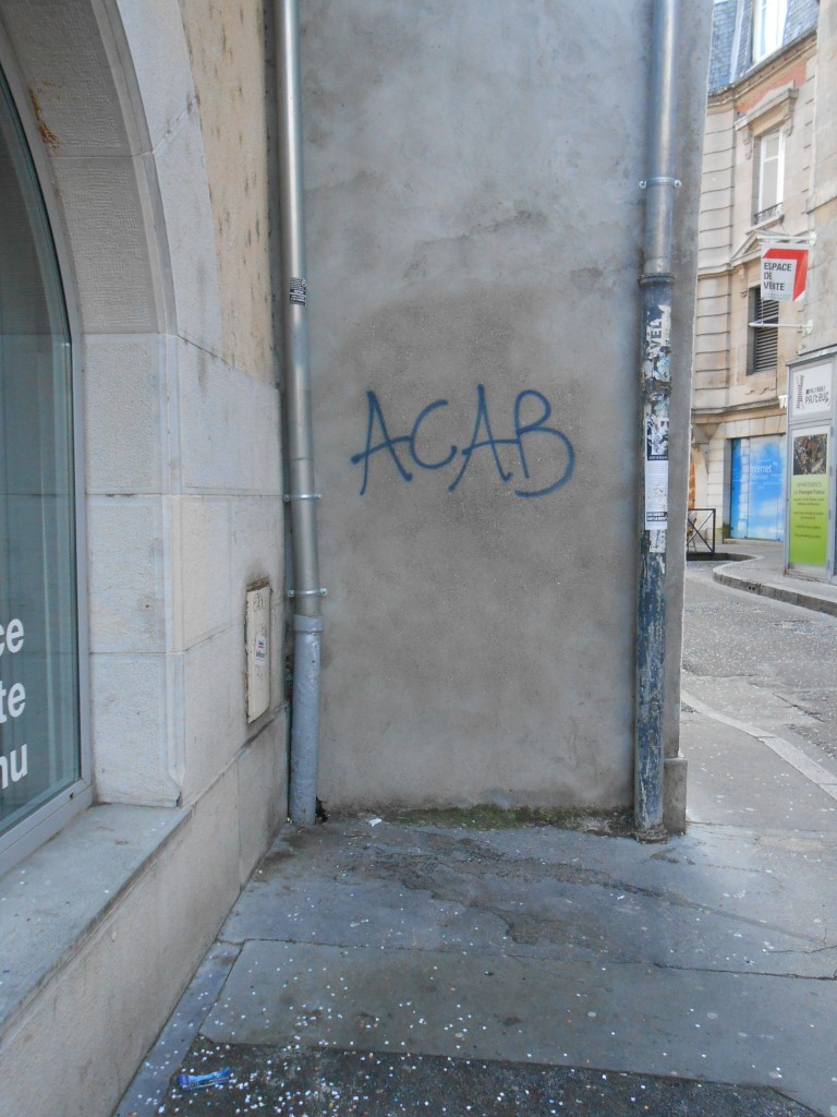besancon ACAB avril 2015