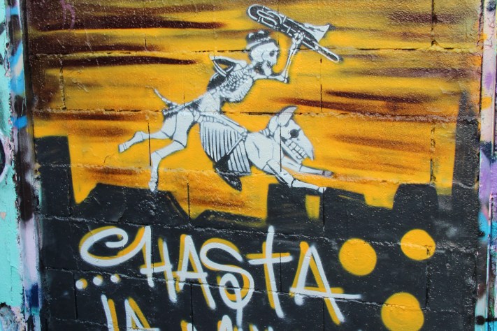graffiti Dijon - hasta la muerte