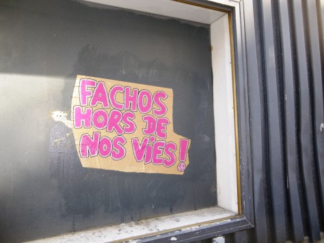 collage, besancon, sept2013, fachos hors de nos vies