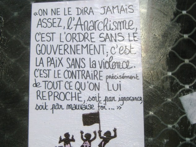 affiche - anarchie - besancon - decembre 2013
