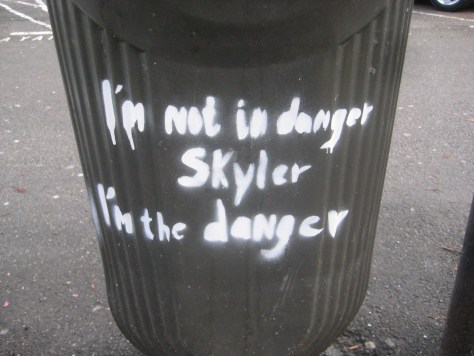 i'm the danger - stencil - breaking bad - besancon, janvier 2014 (1)