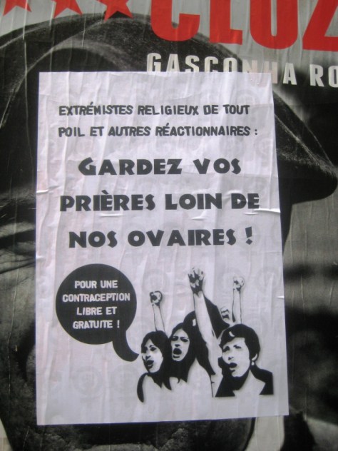 besancon.nov2013- anticlerical, féministe, contraception