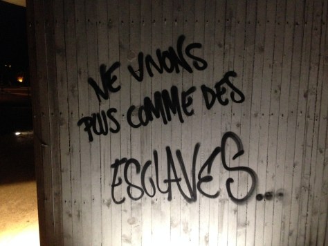 ne vivons plus comme des esclaves lausanne mars 2014