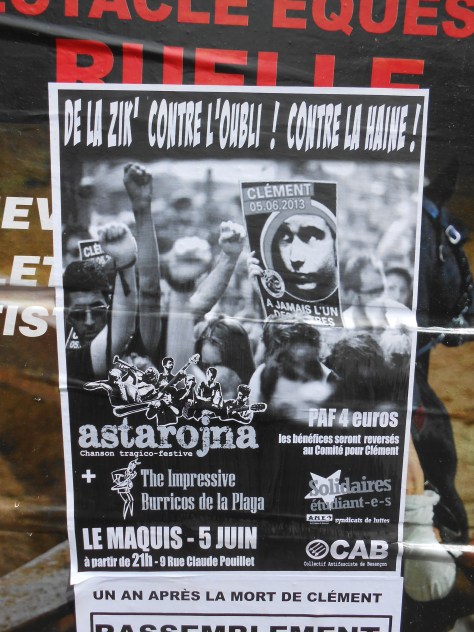 de la zik contre l'oubli - affiche - besancon - juin 2014 (2)