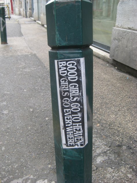 juin 2014 - besancon - good girls go to heaven, bad girls go everywhere - Collage