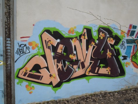 belfort graffiti VIDE