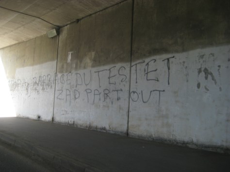 Stop au barrage du Testet ZAD partout - besancon