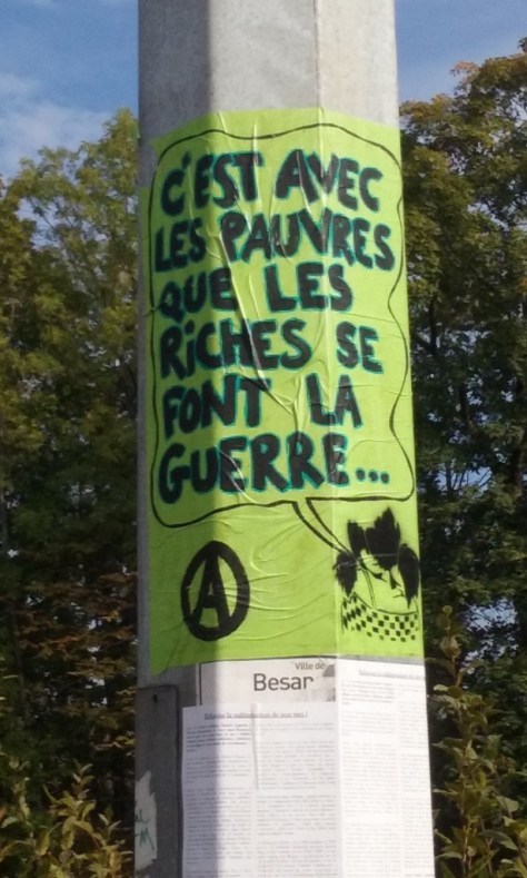 octobre 2015 besancon - affiche -pauvres riches, guerre