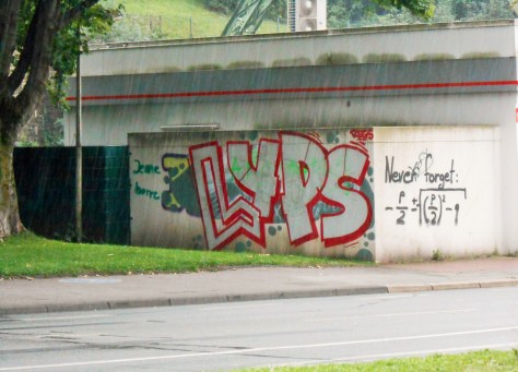 LYPS graffiti wuppertal sept 2015