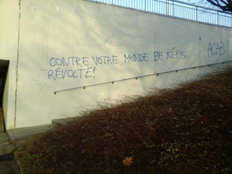 contre monde de képis - besancon 2016