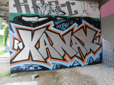 XANAX, Oups - Graffiti - Besançon